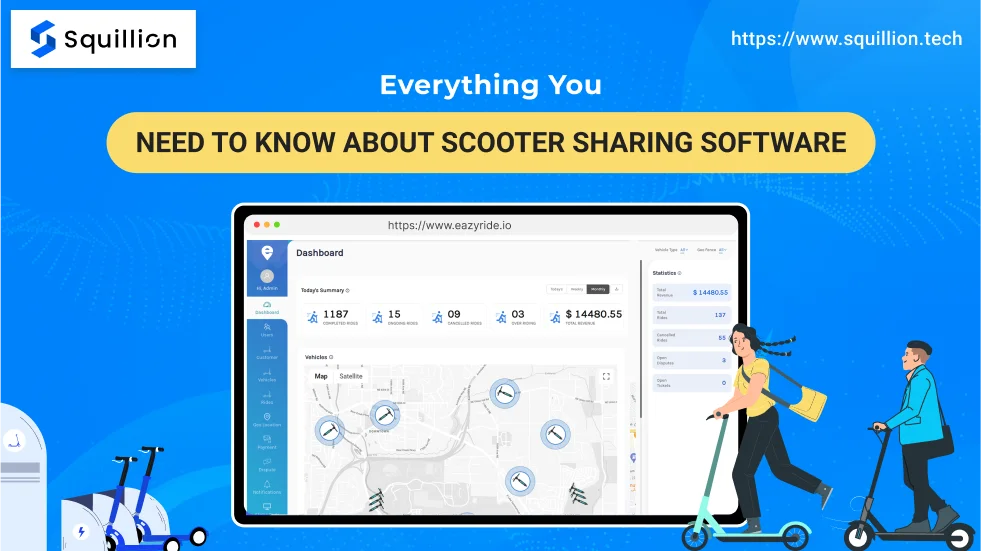 Everything You Need To Know About Scooter Sharing Software