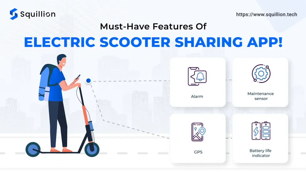 Must-Have Features Of Electric Scooter Sharing App!