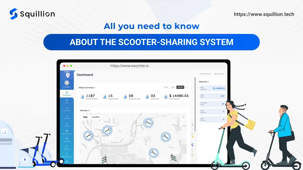 All you need to know about the scooter-sharing system